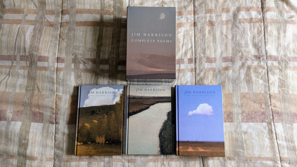 Jim Harrison's Complete Poems boxed set