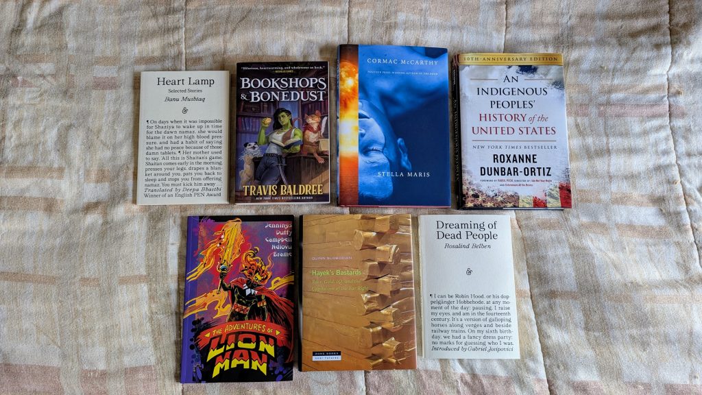 Books acquired in the month of July 2025